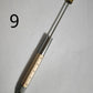 Screwdriver Pens, Multifunction Pen with Ruler and Screwdriver, Metal Beadable Pens