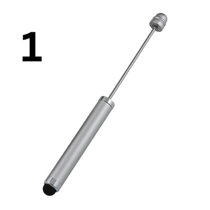 Metal Beadable Stylus Pens, Printed and in Solid Colors, Touch Screen Pens for Smart Devices